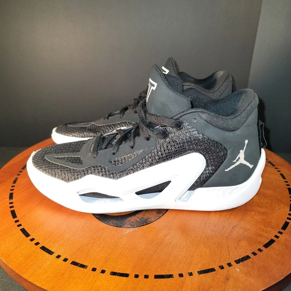 Jordan Tatum 1 St. Louis Black White Basketball Shoes DZ2863-001 Mens 8.5